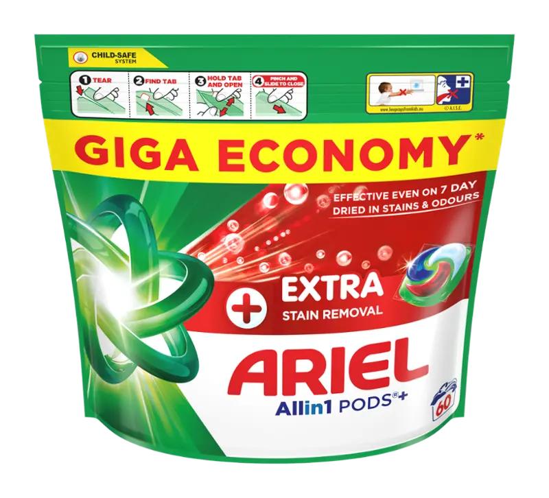 Ariel Kapsle na praní All-in-1 PODS, 60 ks