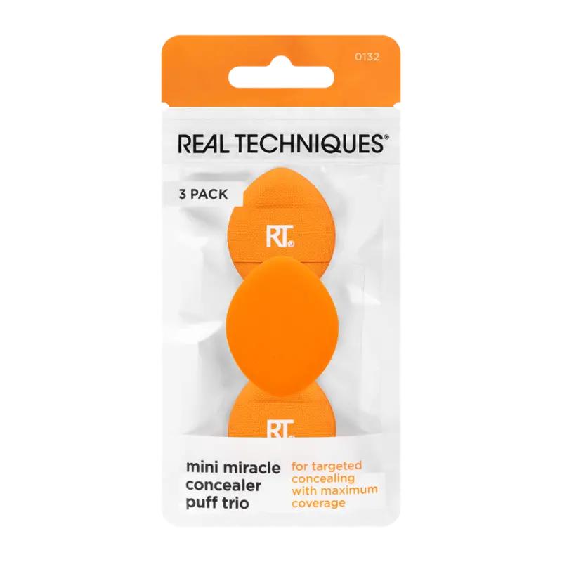 Real Techniques Houbičky na korektor mini, 3 ks