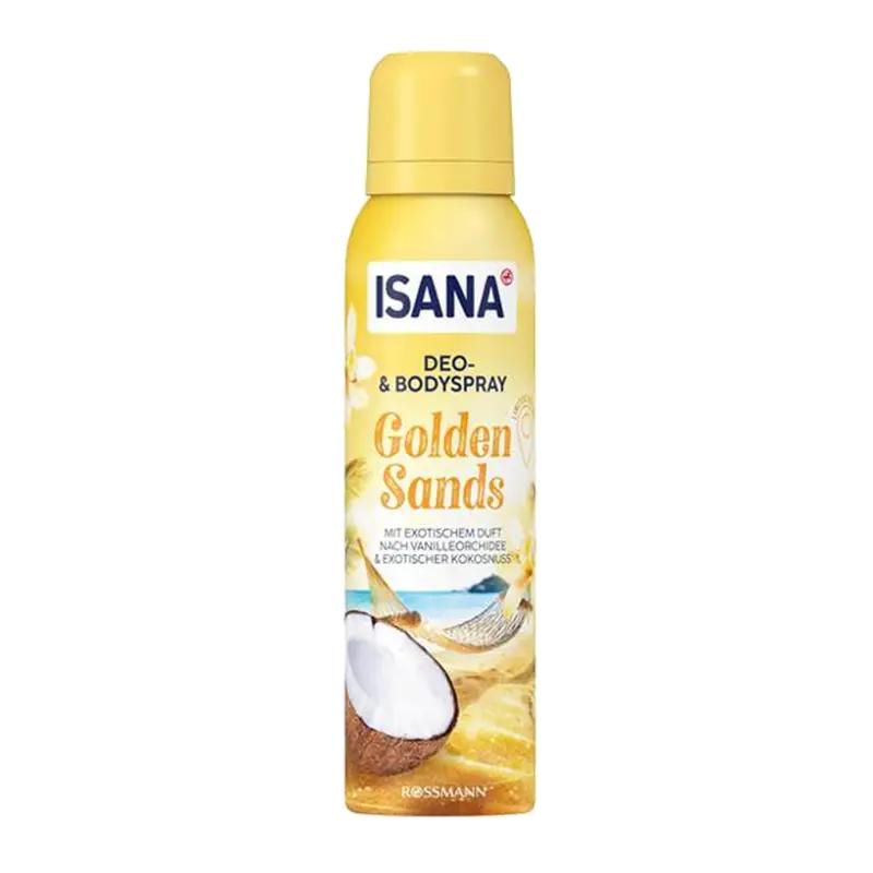 ISANA Deodorant sprej Golden Sands, 150 ml