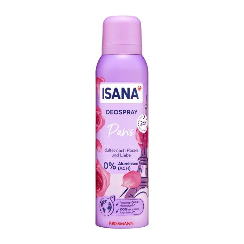 ISANA Deodorant sprej pro ženy Paris, 150 ml