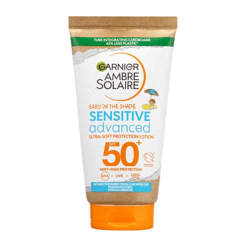 Garnier Dětské mléko na opalování Sensitive Advanced SPF50+, 50 ml