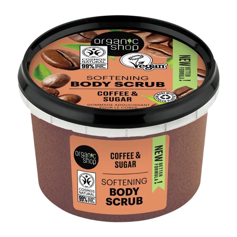Organic Shop Tělový peeling brazilská káva, 250 ml