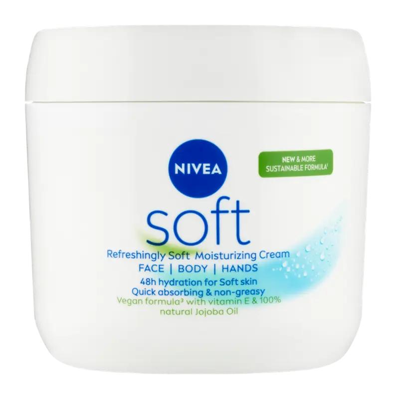 NIVEA Hydratační krém Soft, 500 ml