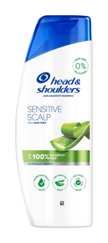 Head & Shoulders Šampon proti lupům pro citlivou pokožku Sensitive Scalp, 400 ml