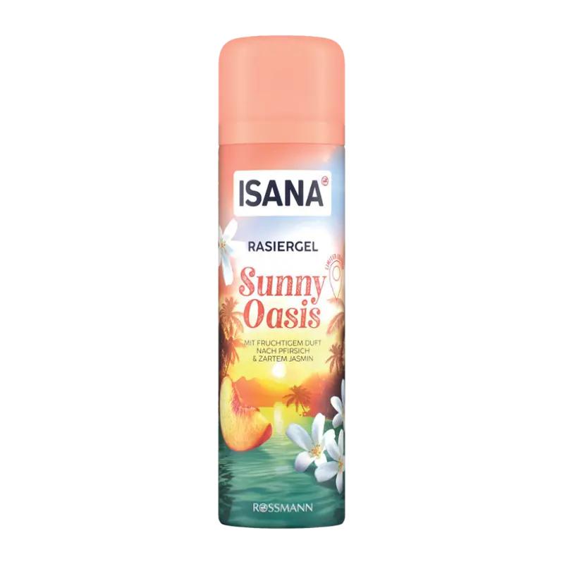 ISANA Gel na holení Sunny Oasis, 200 ml