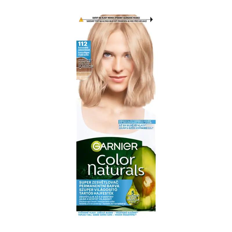 Garnier Permanentní barva na vlasy Color Sensation 112 Extra světlá duhová blond, 1 ks