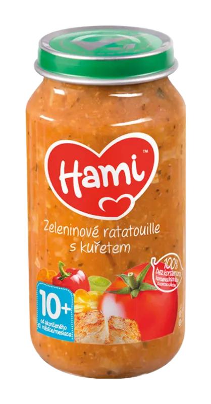Hami Zeleninové ratatouille s kuřetem, 250 g
