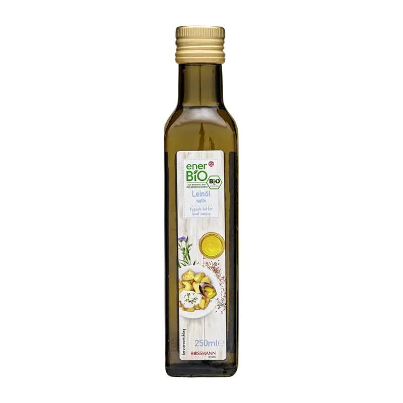 enerBiO BIO lněný olej, 250 ml