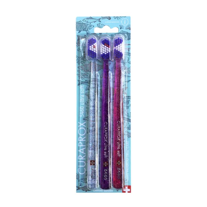 Curaprox Zubní kartáčky CS 5460 Ultra soft, různé druhy, 3 ks