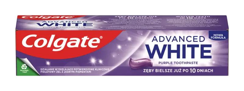Colgate Zubní pasta Advanced White Purple, 75 ml