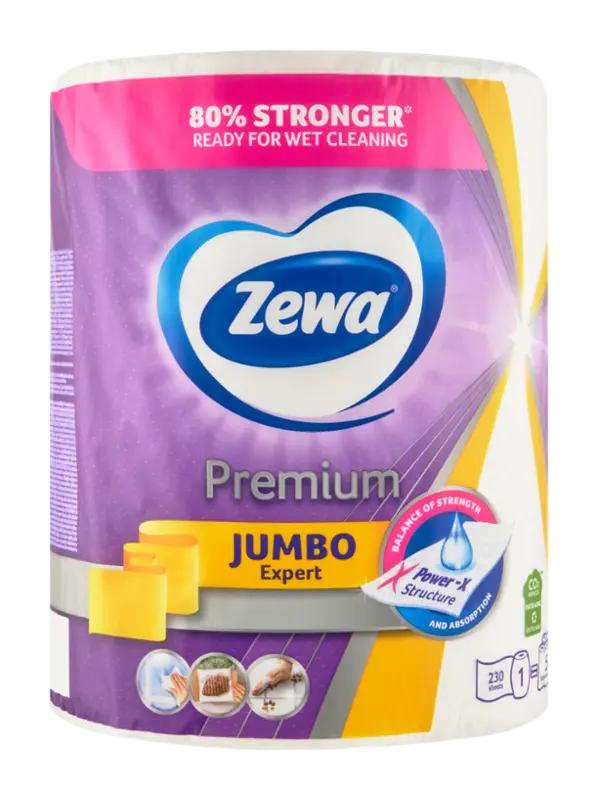 Zewa Kuchyňské utěrky Premium Jumbo, 53.8 m