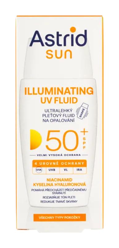 Astrid Pleťový fluid na opalování SPF 50+, 50 ml