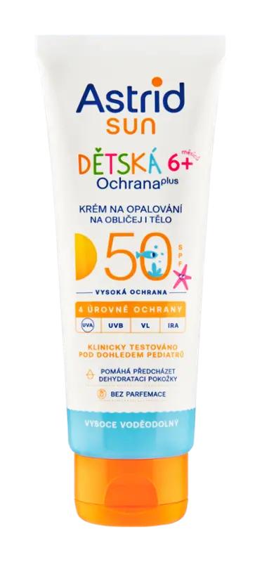 Astrid Krém na opalování pro děti SPF50, 75 ml