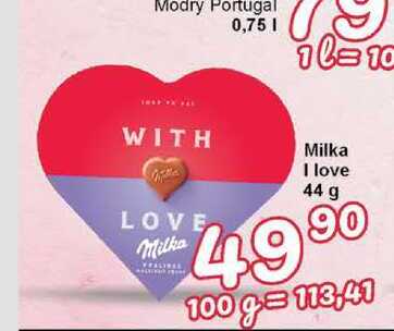 Milka I love 44 g
