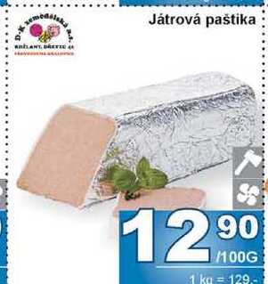 Játrová paštika 100g