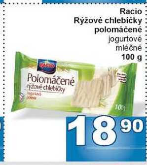 Racio Rýžové chlebíčky polomáčené 100g