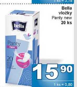 Bella vložky Panty new 20 ks