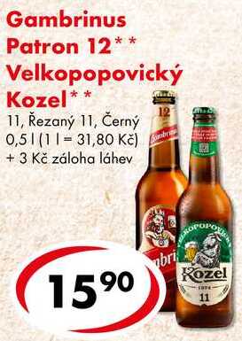 Gambrinus Patron 12, 0,5 l