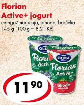 Florian Active+ jogurt, 145 g