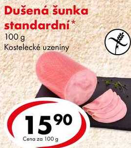 Dušená šunka standardní, 100 g