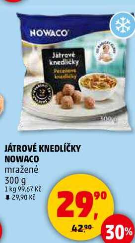NOWACO Játrové knedličky mražené, 300 g 