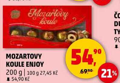 MOZARTOVY KOULE ENJOY, 200 g  