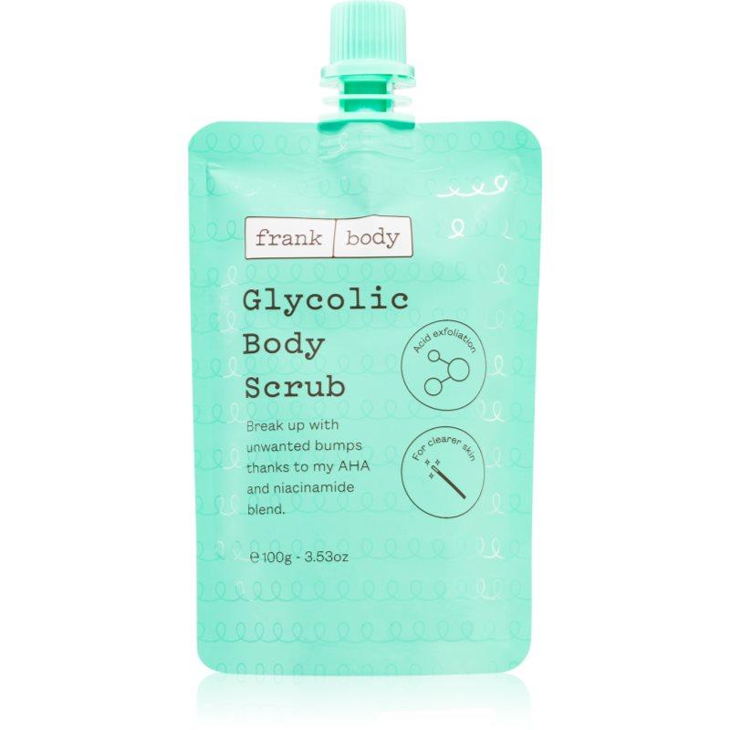Frank Body Glycolic tělový peeling s AHA kyselinami 100 g