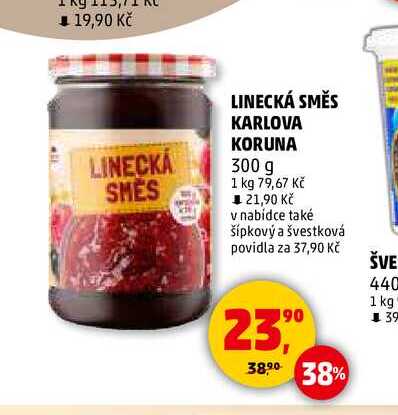 LINECKÁ SMĚS KARLOVA KORUNA, 300 g 