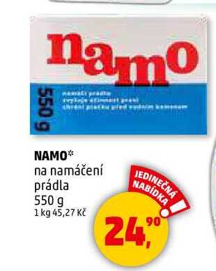 NAMOna namáčení prádla, 550 g 