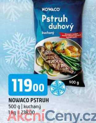 Nowaco Pstruh duhový kuchaný 500 g 