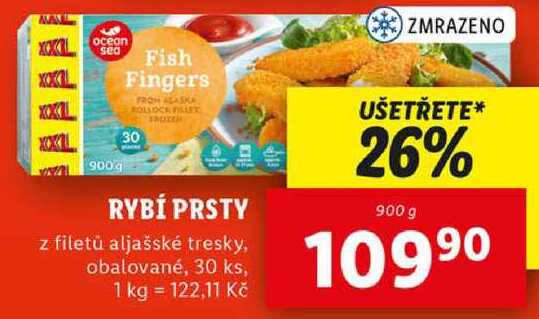 RYBÍ PRSTY, 900 g