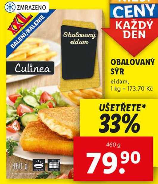 OBALOVANÝ SÝR, 460 g