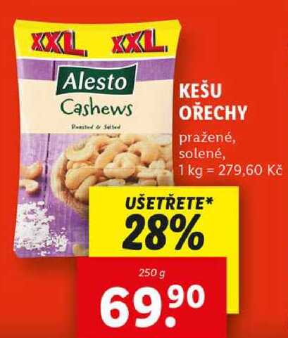 KEŠU OŘECHY, 250 g