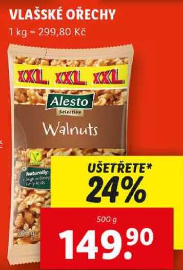 VLAŠSKÉ OŘECHY, 500 g