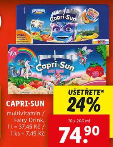 CAPRI-SUN, 10x 200 ml
