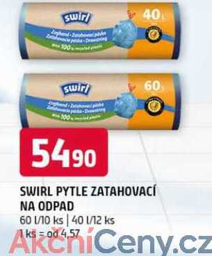 Swirl pytle zatahovací na odpad 60 l 10 ks 40 l 12 ks 