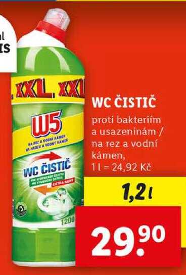 WC ČISTIČ, 1,2 l