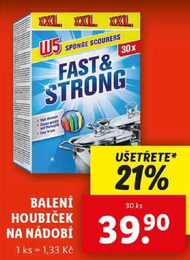 BALENÍ HOUBIČEK NA NÁDOBÍ, 30 ks