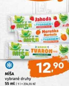 Míša vybrané druhy 55 ml 