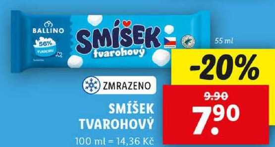 SMÍŠEK TVAROHOVÝ, 55 ml