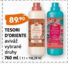Tesori d'Oriente aviváž vybrané druhy 760ml
