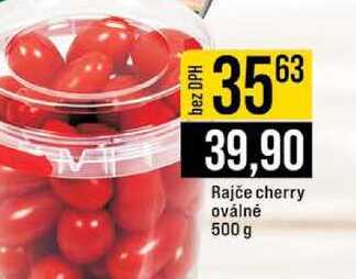 Rajče cherry oválné 500 g