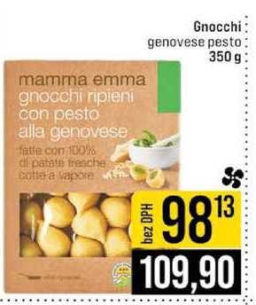 Gnocchi genovese pesto 350 g
