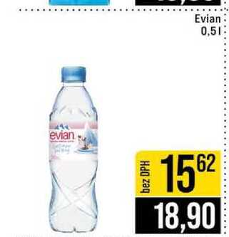 Evian 0,5l 
