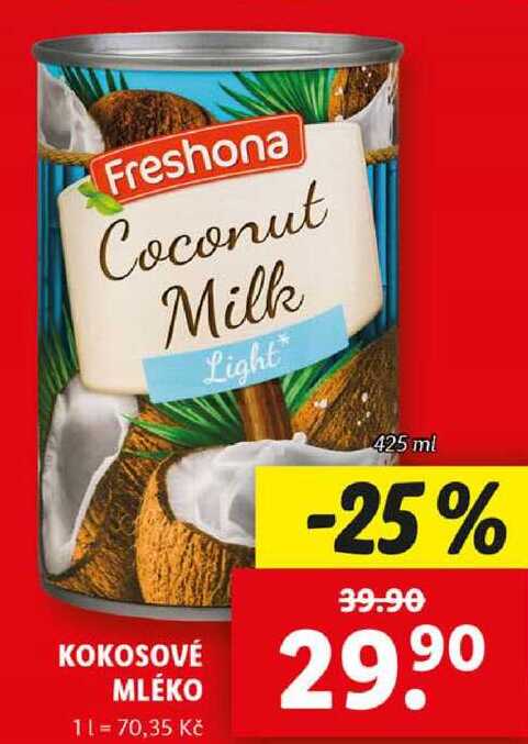 KOKOSOVÉ MLÉKO, 425 ml