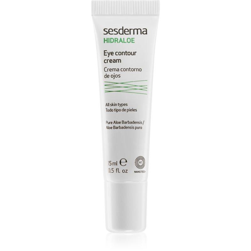 Sesderma Hidraloe Eye Contour Cream oční krém proti otokům a vráskám 15 ml