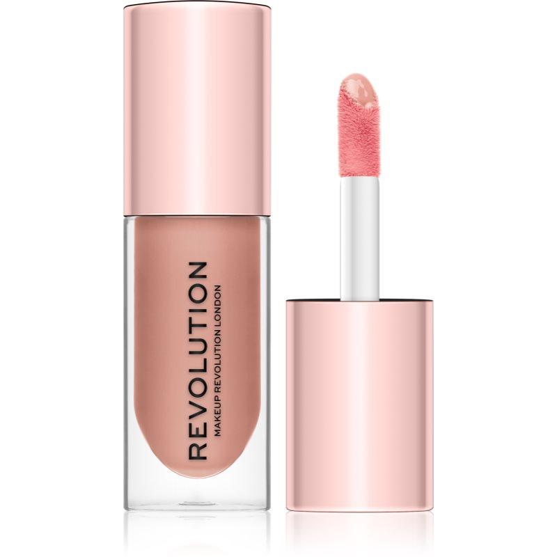 Makeup Revolution Pout Bomb lesk na rty pro větší objem s vysokým leskem odstín Candy 4.6 ml