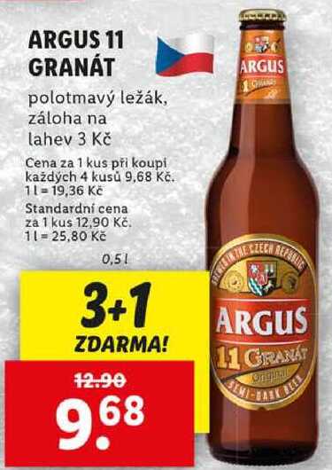 ARGUS 11 GRANÁT, 0,5 l