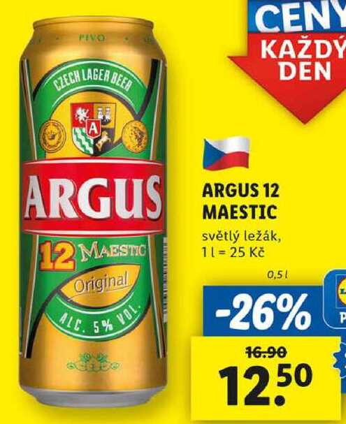 ARGUS 12 MAESTIC, 0,5 l