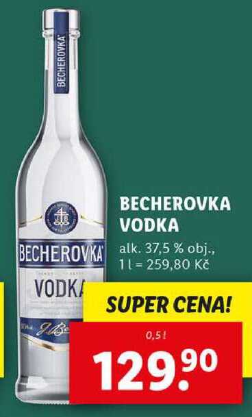 BECHEROVKA VODKA, 0,5 l